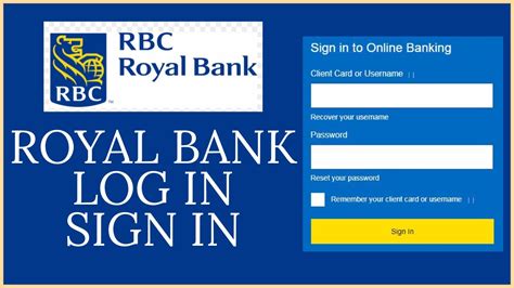 Autres services en ligne. . Rbcroyalbank com login